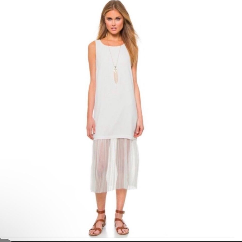 Elizabeth and James Kisa Midi Dress White